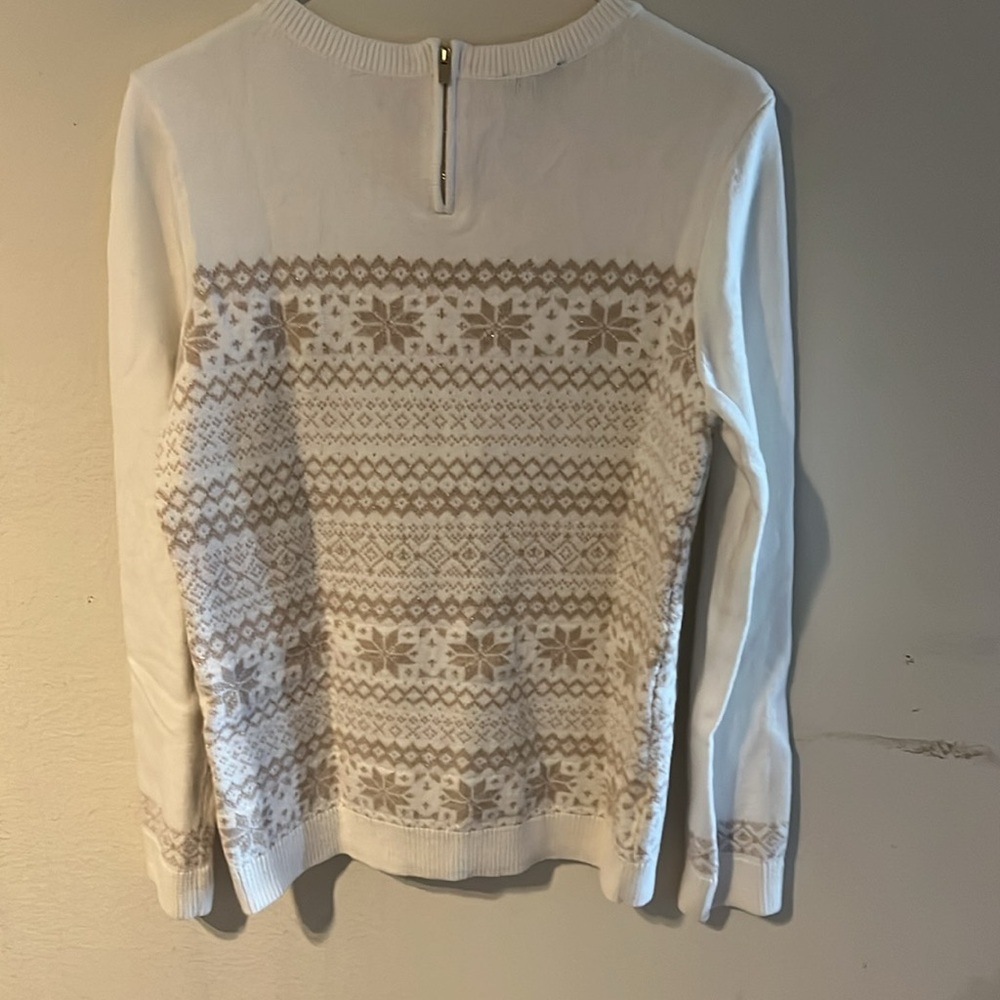 Talbots Size Medium Wintertime Sweater - image 2